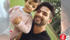 Ecstatic with the response to Padmaavat, Shahid posts a 'HAPPY' picture with daughter Misha