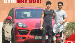 Siblings Shahid Kapoor and Ishaan Khatter's day out at the gym. VIEW PICS