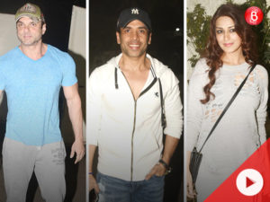 WATCH: Sohail, Tusshar, Sonali at the special screening of ‘My Birthday Song’