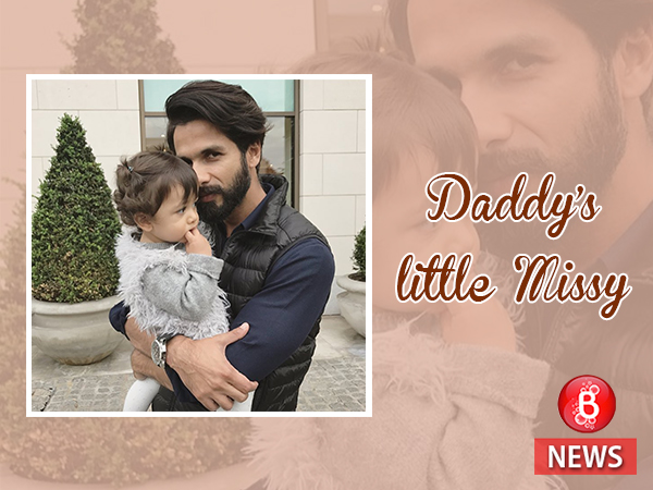 Shahid Kapoor shares a new picture of his daughter Misha Kapoor
