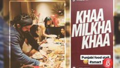 Farhan Akhtar just discovered a restaurant named 'Khaa Milkha Khaa'!
