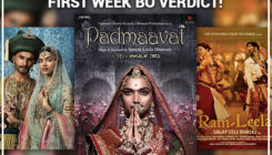 'Padmaavat' proves to be stronger at the BO than 'Bajirao Mastani' and 'Ram Leela' in the first week