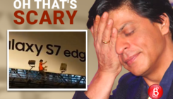 Shah Rukh Khan's Jabra fan leaves the star SCARED as he pulls off a stunt atop a billboard