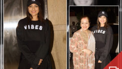 Sonakshi Sinha is all smiles as she watches 'Welcome To New York' with her mom. View Pics!