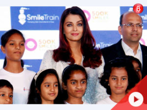 Watch: Aishwarya Rai Bachchan makes an ethereal appearance at Smile Train India event