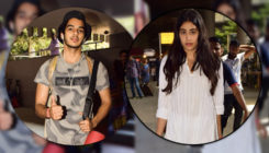 'Dhadak' pair Ishaan and Janhvi are back to the city post Kolkata schedule wrap