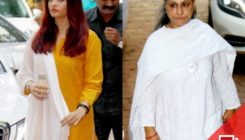 PICS: Jaya Bachchan, Aishwarya Rai Bachchan and others attend Shammi Aunty's Chautha
