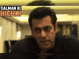Salman Khan reveals his ‘Hichki’ and it is related to his films