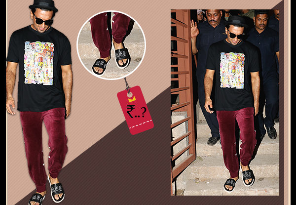 Price Tag: Ranveer Singh's summer-approved footwear is just for the elites!