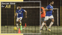 PICS: Abhishek Bachchan takes a break from ‘Manmarziyaan’, spotted enjoying Sunday football!