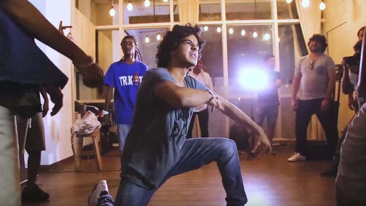 Ishaan Khatter in 'Ey Chhote Motor Chala' song 