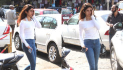 Looks like Khushi Kapoor is finding it difficult to bear Mumbai's heat. View Pics!