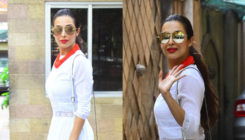 Dressed in a white gown, a gorgeous Malaika Arora looks all set to celebrate Easter. View Pics!