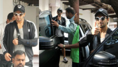An energetic Ranveer Singh papped outside a clinic. View Pics