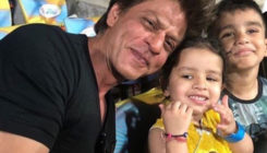 Watch: SRK playing with Dhoni's daughter is the sweetest thing you will see on internet today
