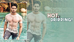 Sidharth Malhotra's dip-in moment by the pool is giving us cosy vibes here