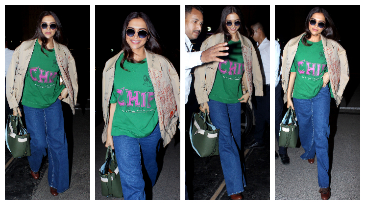 Deepika Padukone goes easy breezy at the airport!
