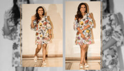 Rani keeps up with the childish spirit with her attire as she felicitates kids. VIEW PICS