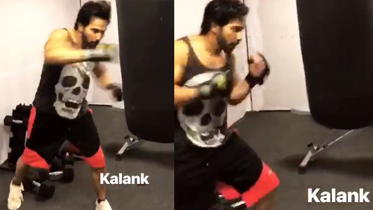 Watch: This video of Varun Dhawan training hard, will truly inspire you