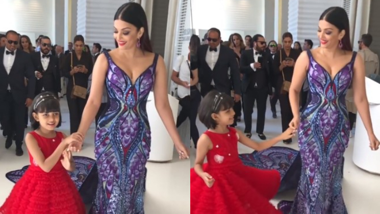 This video of Aishwarya making Aaradhaya TWIRL at Cannes will make your day