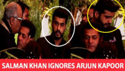 Viral: Arjun Kapoor feels awkward as Salman Khan ignores him at Sonam's reception party