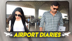 Karisma Kapoor spotted with beau Sandeep Toshniwal at the airport