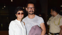 Aamir Khan & Kiran Rao spotted at the Airport after their trip to Aurangabad