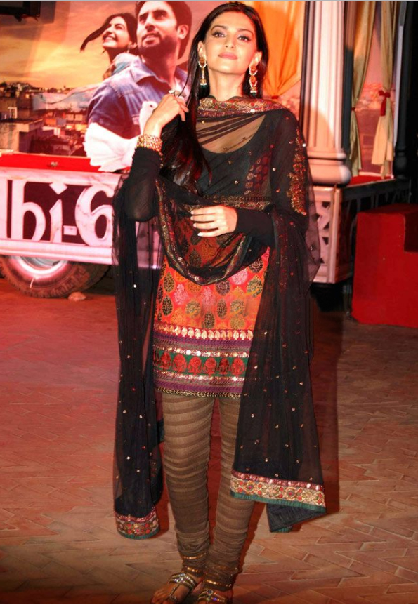 Sonam Kapoor during 'Delhi 6' promotions