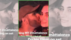 Watch: Matt Alonzo gives Nargis Fakhri a peck on the cheek. Did she admit to dating him?
