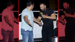 Watch: When Bhaijaan Salman Khan made his bodyguard Shera blush
