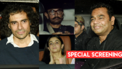 Aamir Khan, Alia Bhatt, Imtiaz Ali and others spotted at 'Sanju' special screening