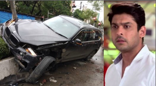 Actor Siddharth Shukla crashes his BMW into 3 cars | Bollywood Bubble