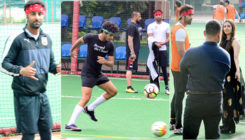 In pics: Ranbir Kapoor spends his Sunday playing football with friends