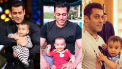 Watch: Salman Khan and nephew Ahil's oh-so-cute moments at 'Loveratri' trailer launch