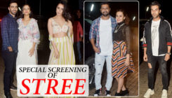 Bollywood celebs attend the special screening of 'Stree'