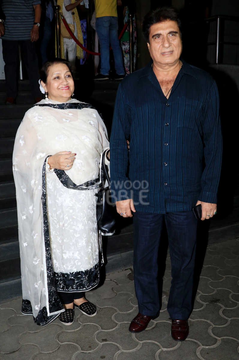 Raj Babbar and Nadira Babbar