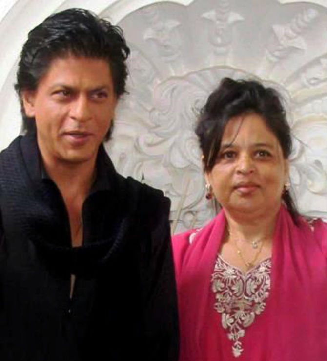 Shah Rukh Khan and Shehnaz Lalarukh Khan