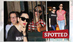 Kareena, Karisma and mother Babita Kapoor spotted in Bandra