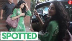 Gorgeous Janhvi Kapoor spotted at Amrapali Jewellers in Juhu