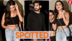 Tara Sutaria and Ahan Shetty spotted on a dinner outing