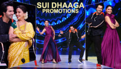 In Pics: Varun Dhawan and Anushka Sharma promote 'Sui Dhaaga' on the sets of 'Dance Deewane'