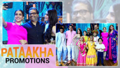 In pics: Radhika Madan, Sanya Malhotra and Vishal Bhardwaj promoting 'Pataakha' 