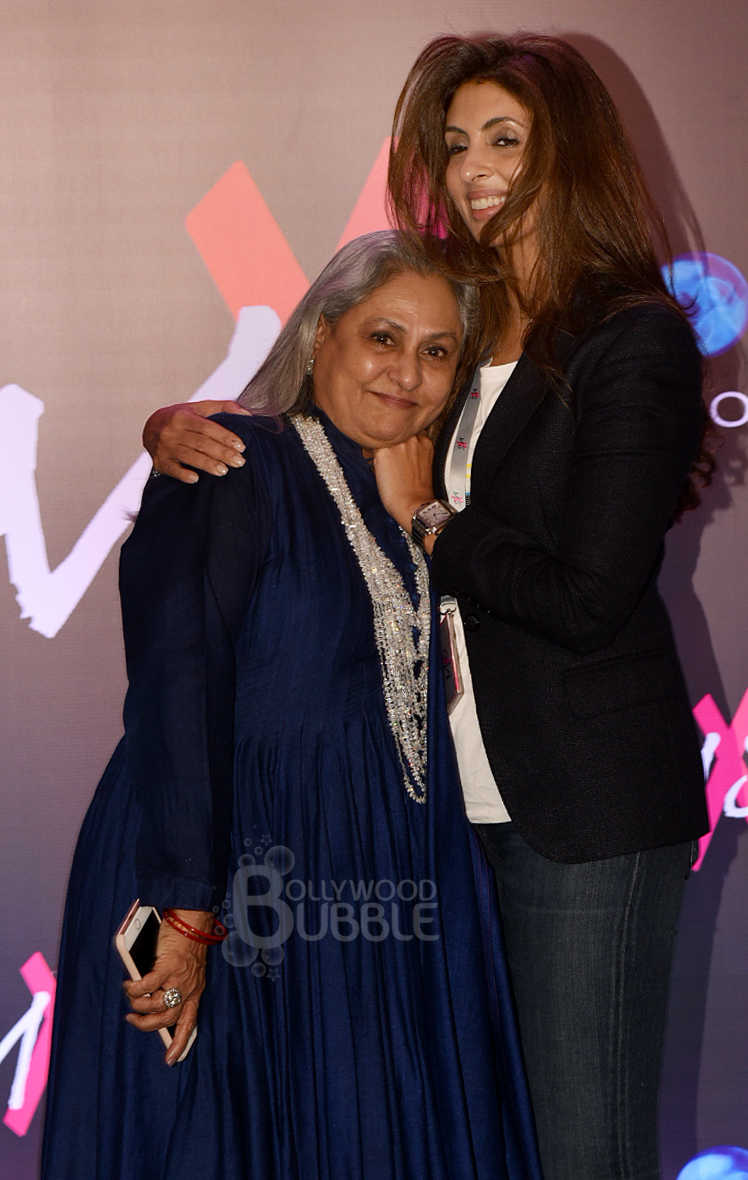 Jaya Bachchan and Shweta Bachchan
