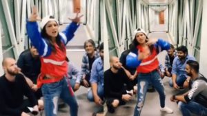 This video of Sunny Leone dancing with her crew will brighten up your day!