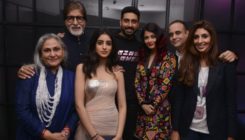The Bachchans step out in support of Shweta Bachchan Nanda