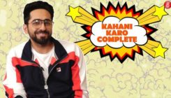 Ayushmann Khurrana engages in a game of 'Kahani Karo Complete' with a twist