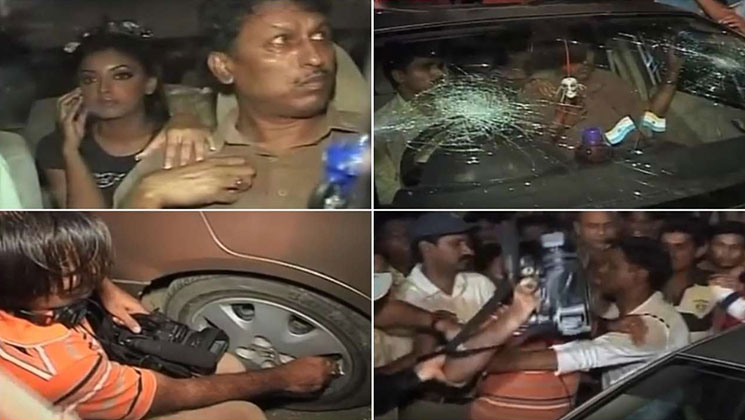 Tanushree Dutta's Car Vandalised in 2008