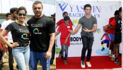 In Pics: Sohail Khan and Aayush Sharma attend a fitness event for the lesser privileged