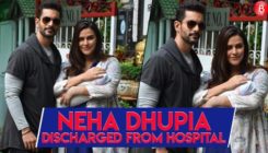 Watch: Neha Dhupia and Angad Bedi take their new born baby, Mehr home