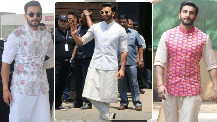 Ranveer Singh Is A King Of Ethnic Outfits And Here Are Pics To Prove It